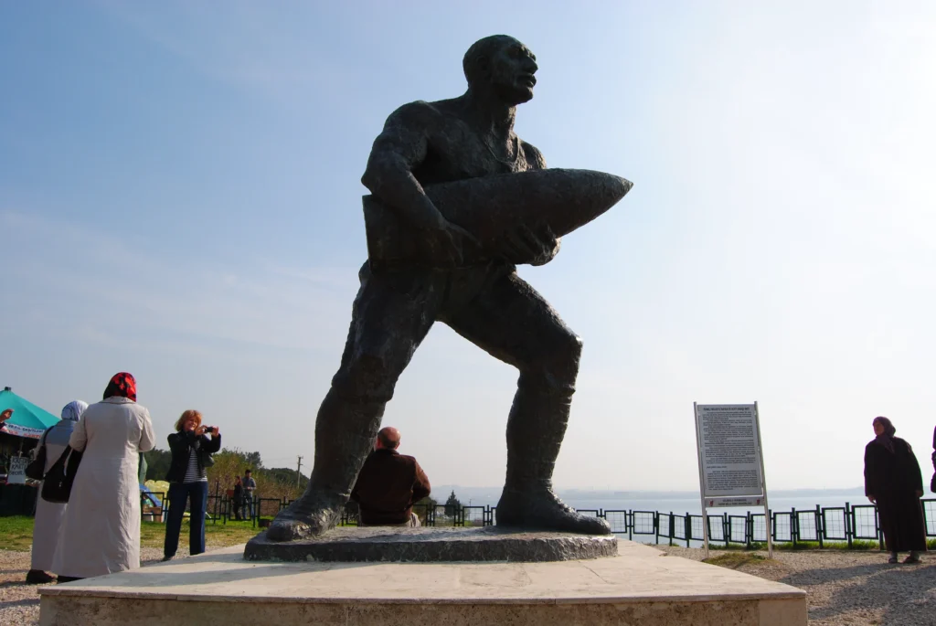 Seyit Onbaşı Denkmal, Çanakkale