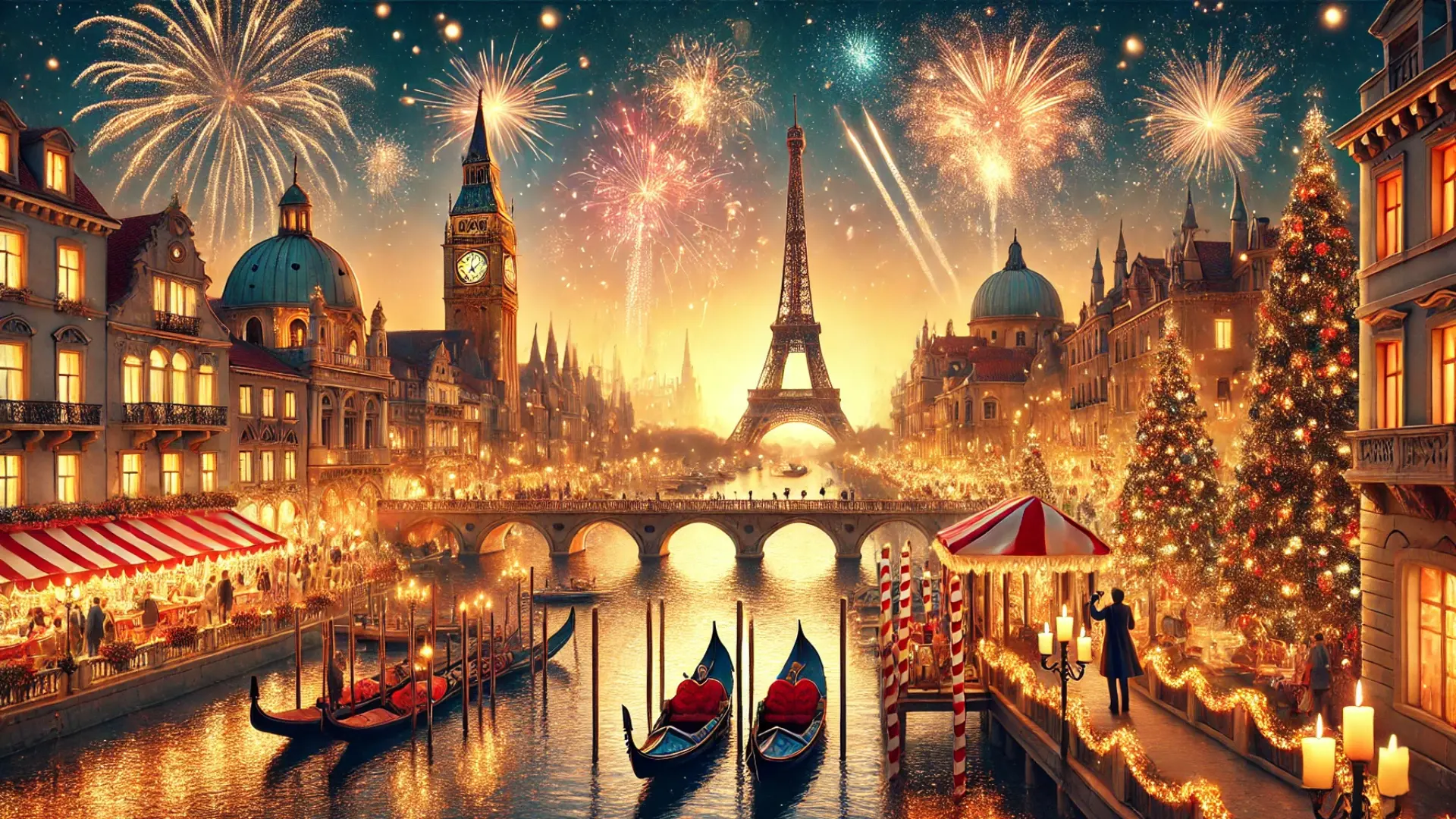 Capodanno Romantico in Europa: Le 20 Migliori Città