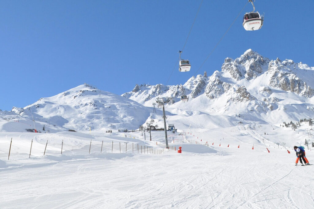 Горнолыжный курорт Courchevel, Франция