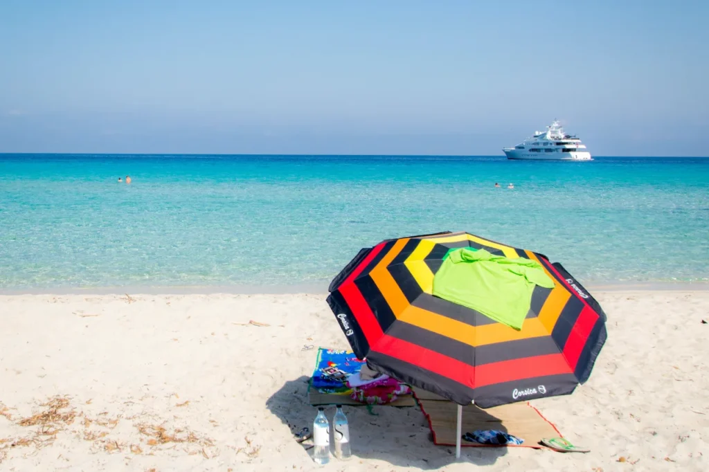 Plage de Saleccia, Frankreich